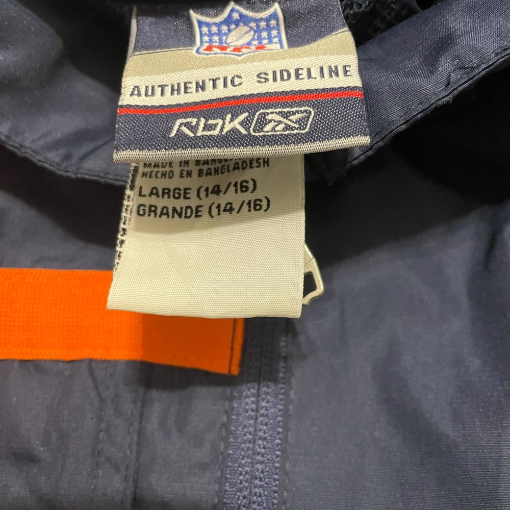 Kids Large windbreaker Denver Broncos coat